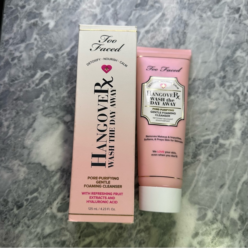 Too Faced Hangover Rx Wash The Day Away Foaming Cleanser